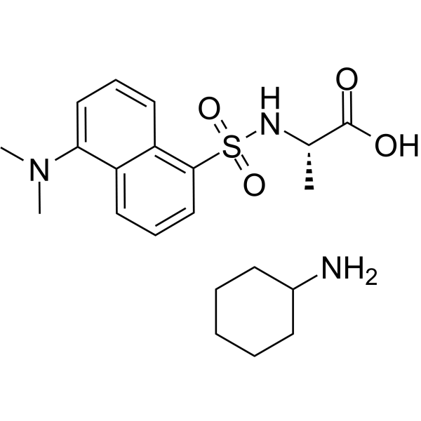 Dansyl-L-alanine cyclohexylammonium salt 53332-27-7